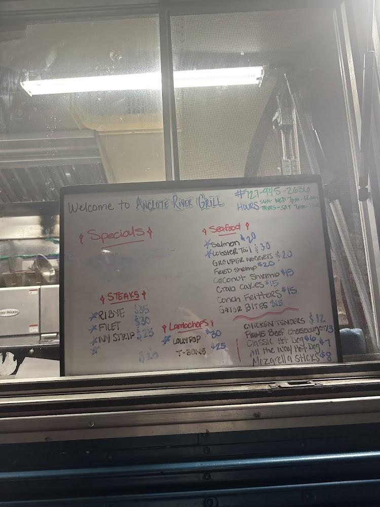 Anclote River Grill Menu image 4